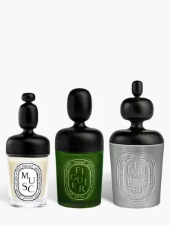 Black Abacus lid For classic candle-Diptyque New