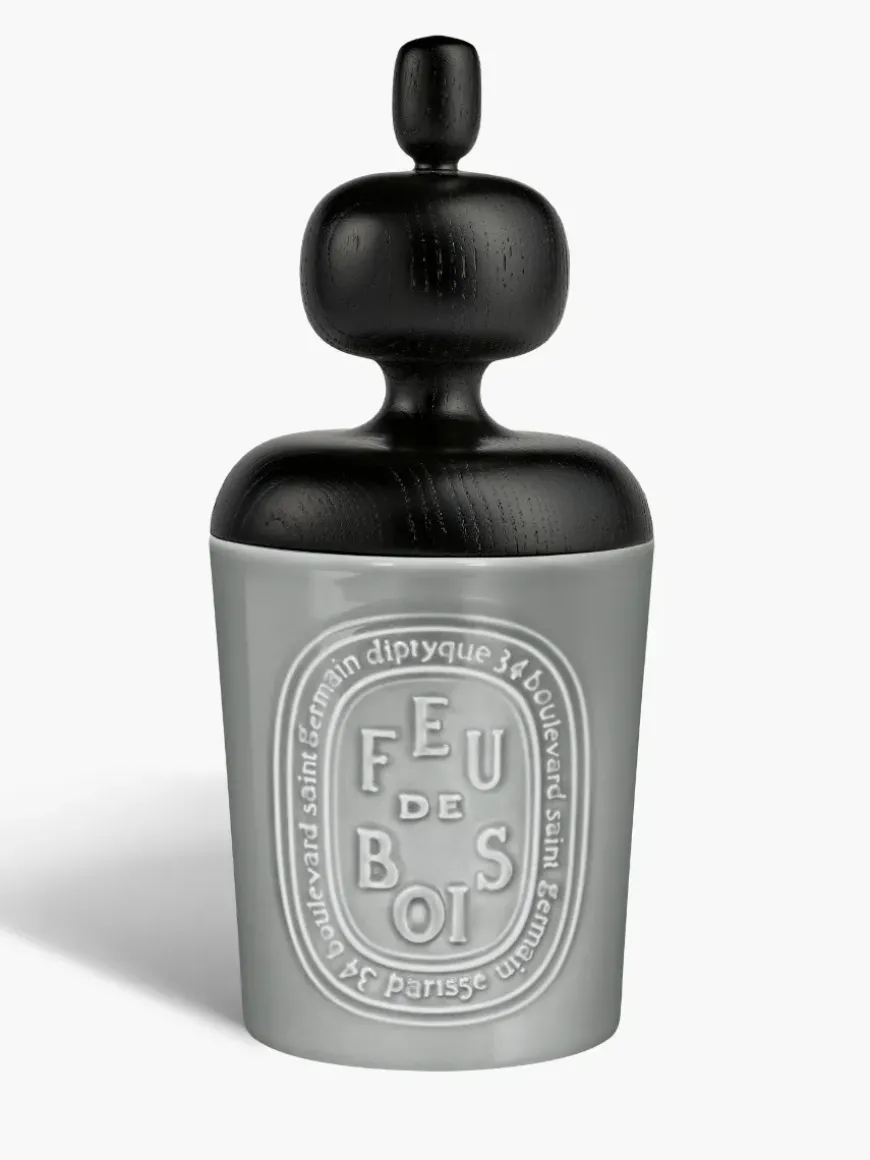 Black Astragal lid For large candle-Diptyque Best