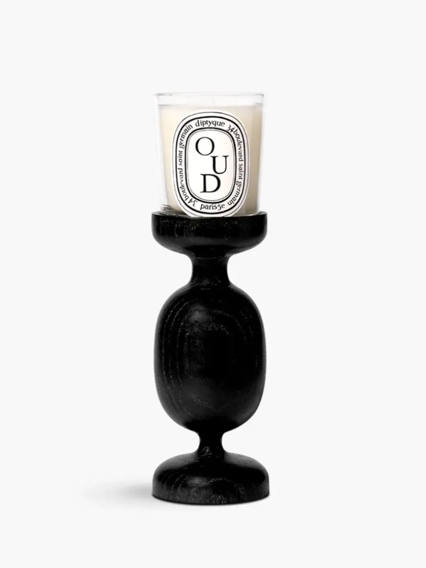 Black Column Candle Holder For classic candles-Diptyque Best Sale