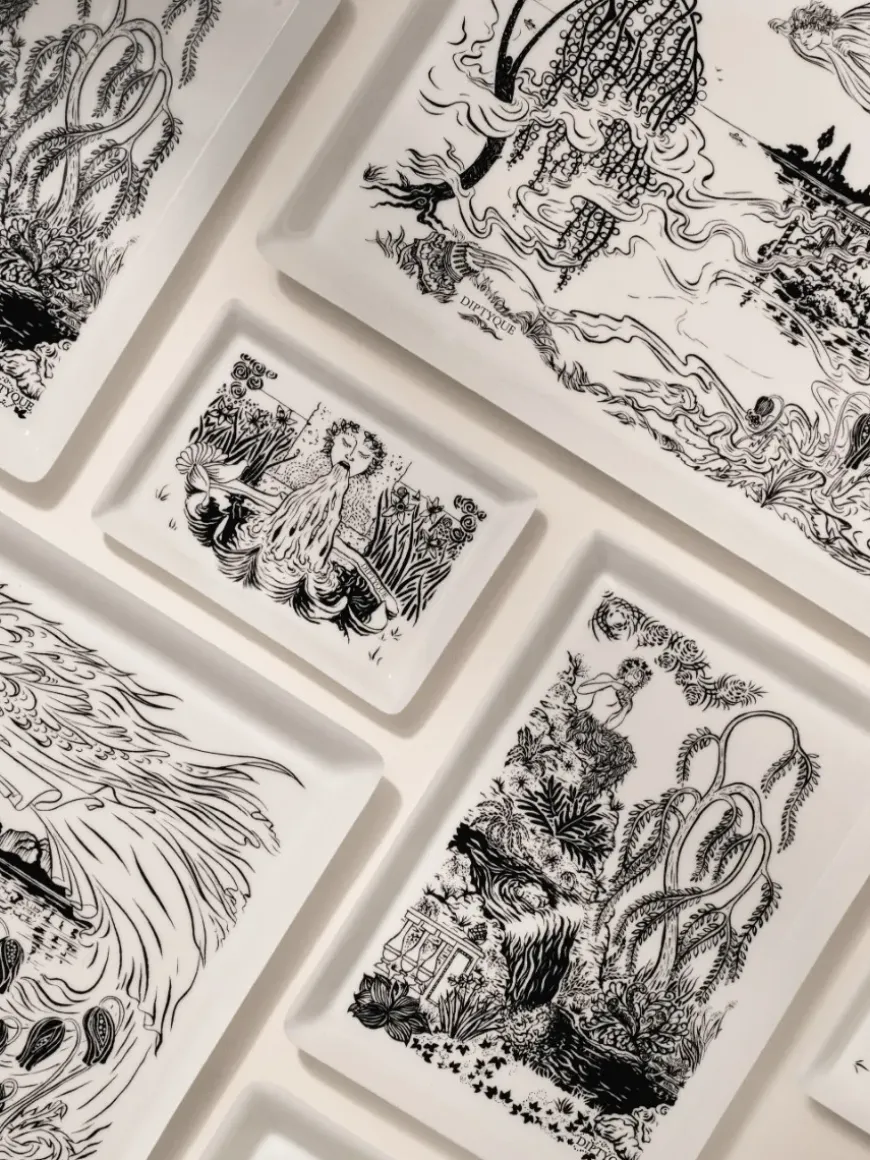 Garden of Morpheus tray Large-Diptyque Fashion