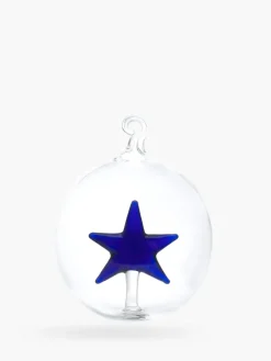 Glass Bauble Blue Star-Diptyque Best Sale