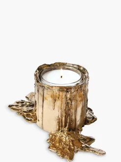Large gold bronze candle holder For classic candles-Diptyque Clearance