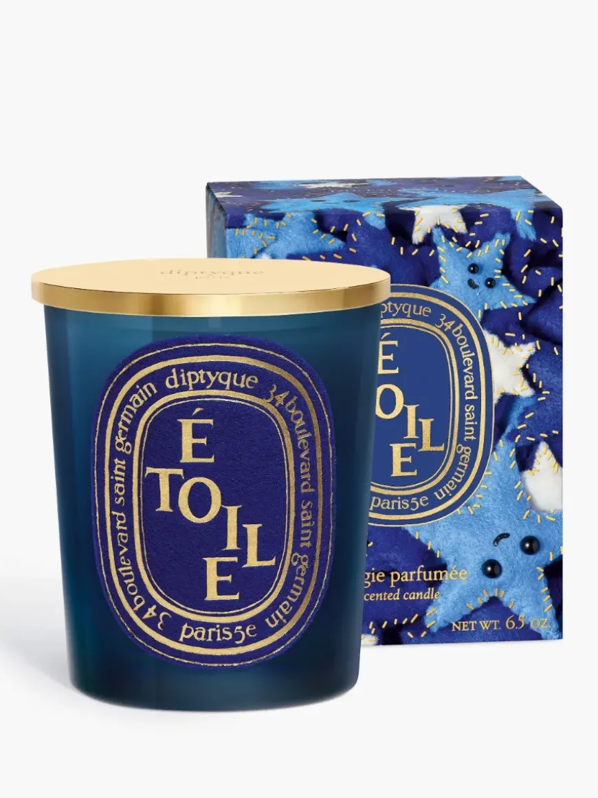 Étoile (Star) Classic candle with golden lid-Diptyque Shop