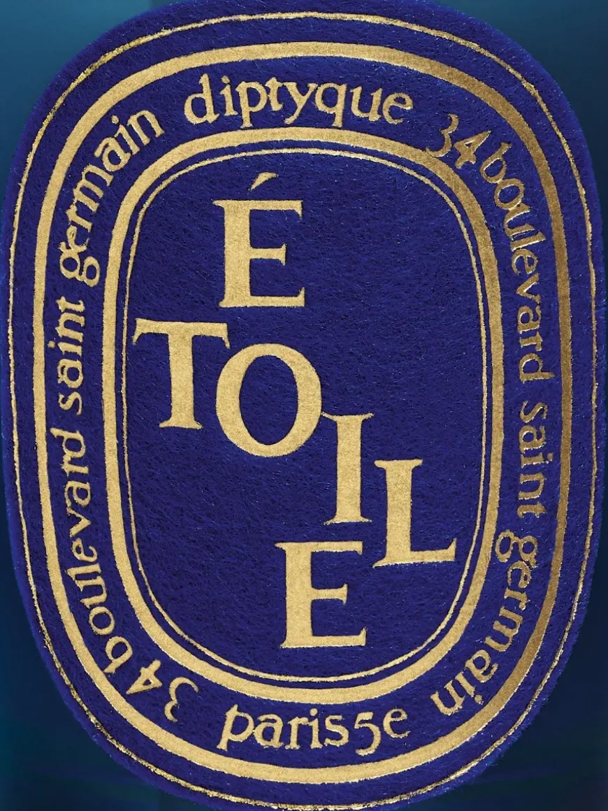 Étoile (Star) Classic candle with golden lid-Diptyque Shop