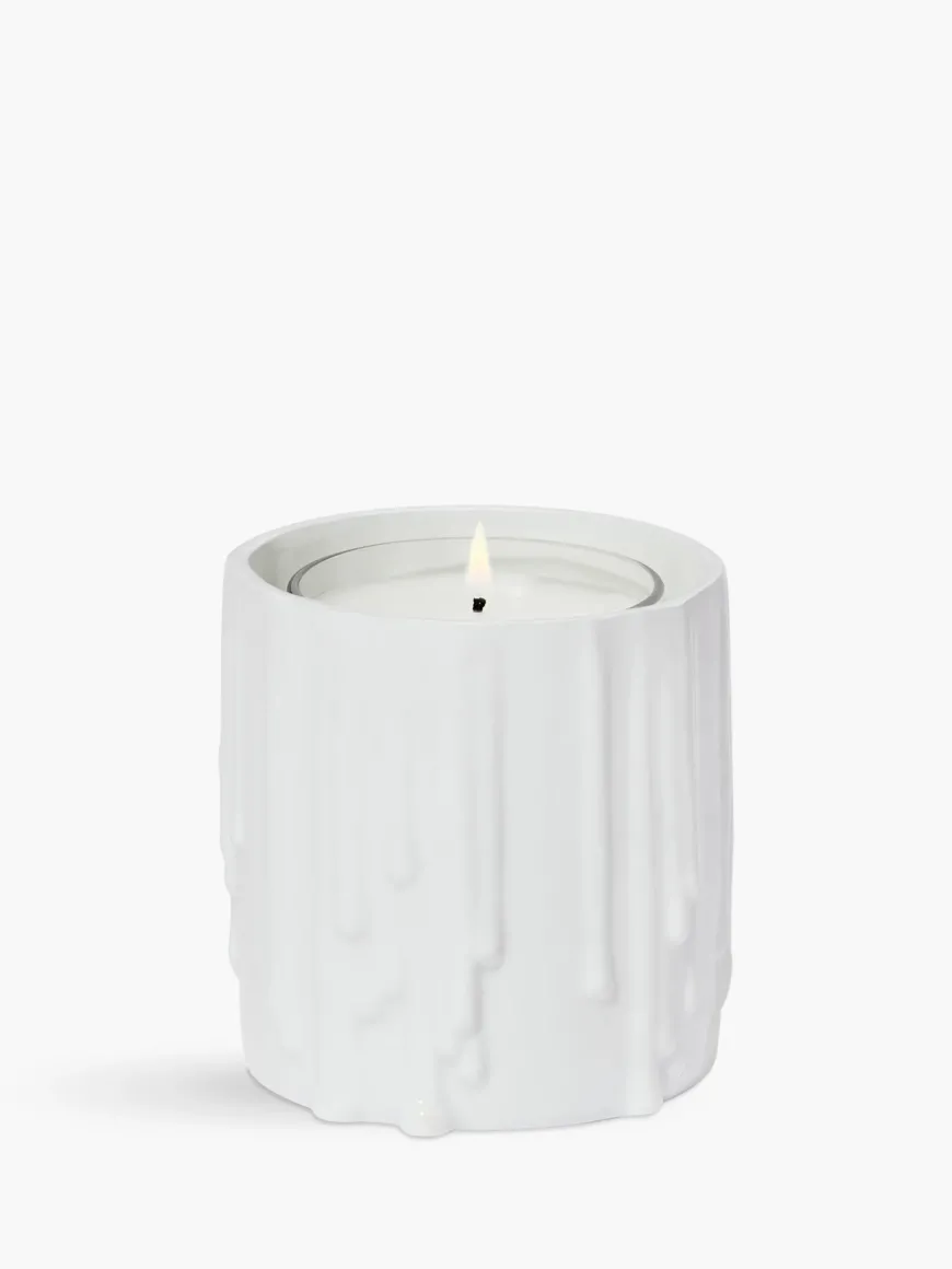 White Melted Wax Candle Holder For classic candles-Diptyque Cheap